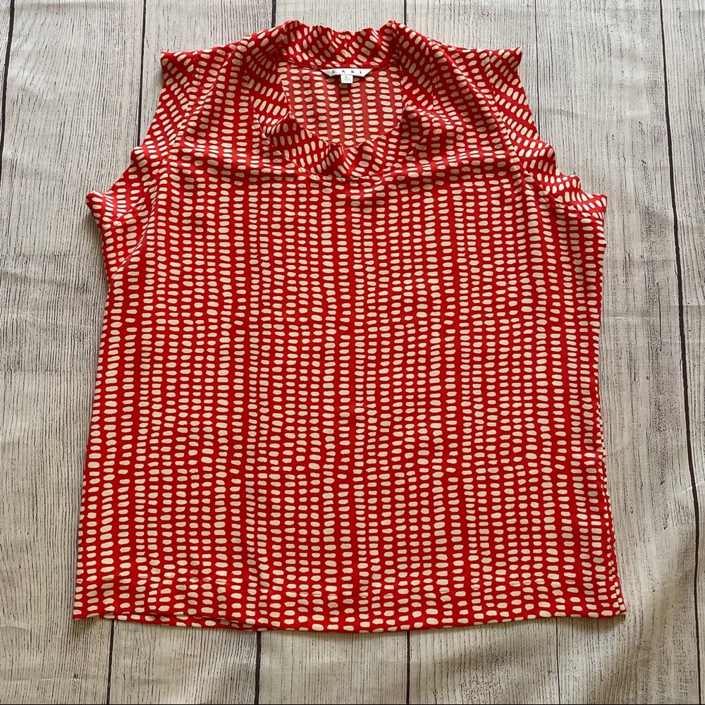 Cabi Printed Madeline top size large